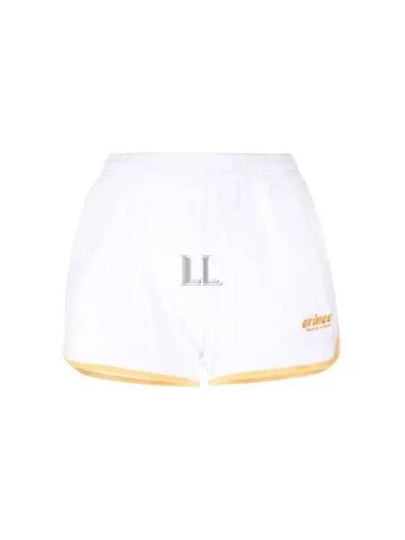 Prince Tennis Terry Shorts White Yellow - SPORTY & RICH - BALAAN 2