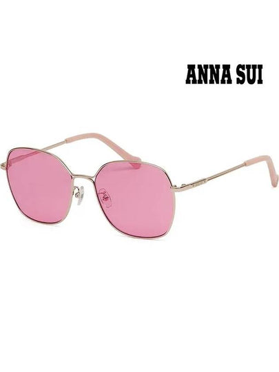 Eyewear Metal Frame Sunglasses Pink - ANNA SUI - BALAAN 2