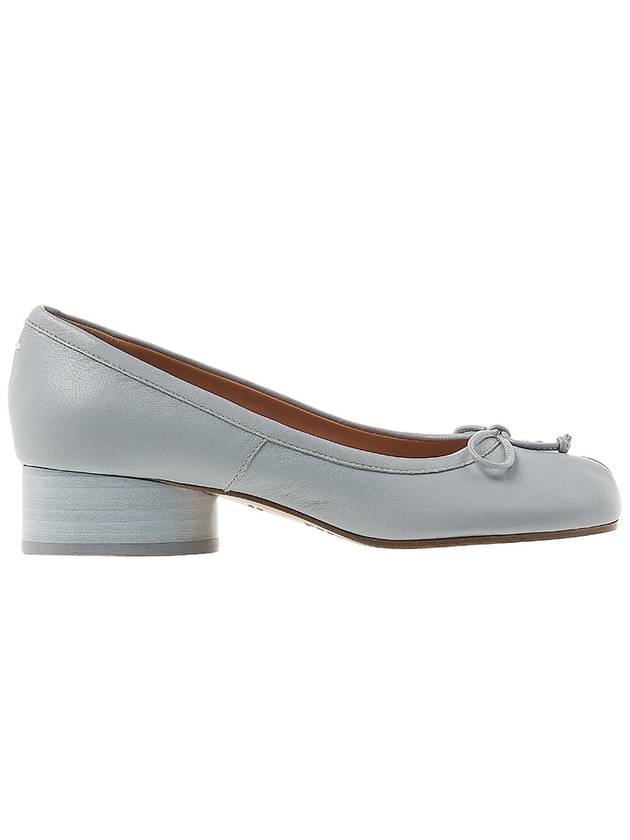 Tabi Ballerina Pumps Heel Light Blue - MAISON MARGIELA - BALAAN.