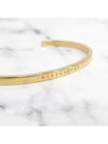 Numeric Minimal Signature Bracelet Gold - MAISON MARGIELA - BALAAN 7