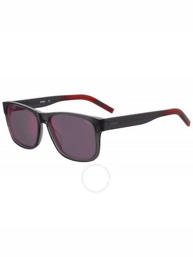 Hugo Boss Red Mirror Square Men's Sunglasses HG 1260/S 0268/AO 57 - HUGO BOSS - BALAAN 1