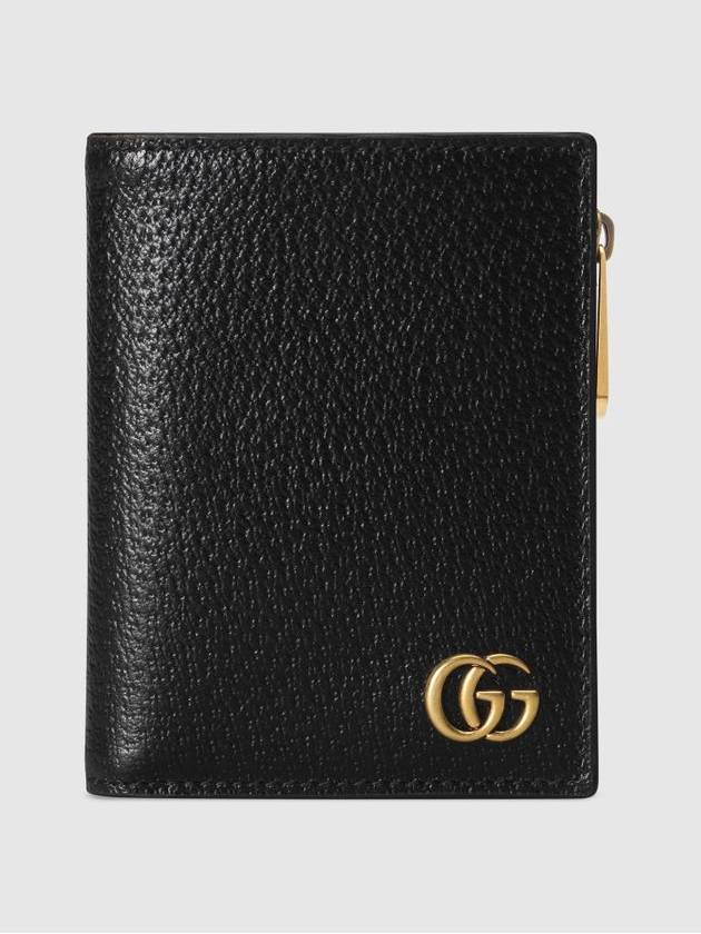 GG Marmont Half Wallet Black - GUCCI - BALAAN 2