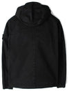 Wappen Old Effect Hooded Jacket Black - STONE ISLAND - BALAAN 3