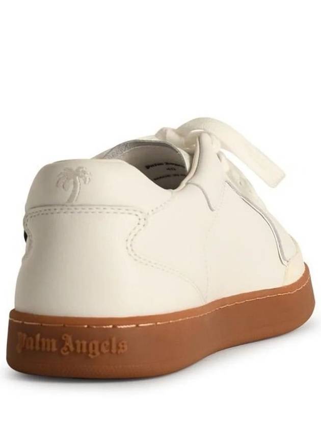 PALM ANGELS NEW PALM 1 LEATHER SNEAKERS - PALM ANGELS - BALAAN 2