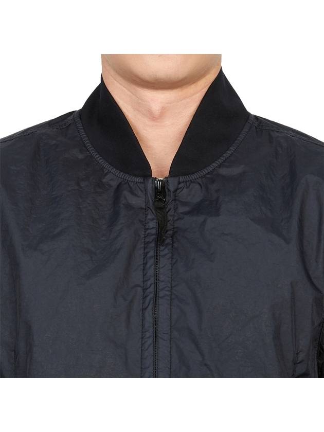 Membrana 3L TC Bomber Jacket Navy - STONE ISLAND - BALAAN 7