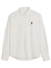 De Coech Long Sleeve Shirt White - AMI - BALAAN 2