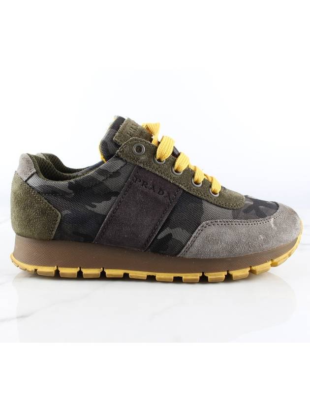 camo sneakers - PRADA - BALAAN 4