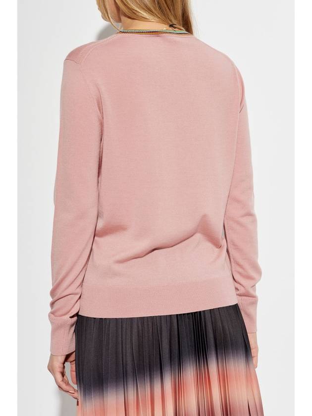 Paul Smith Wool Sweater, Women's, Pink - PAUL SMITH - BALAAN 4