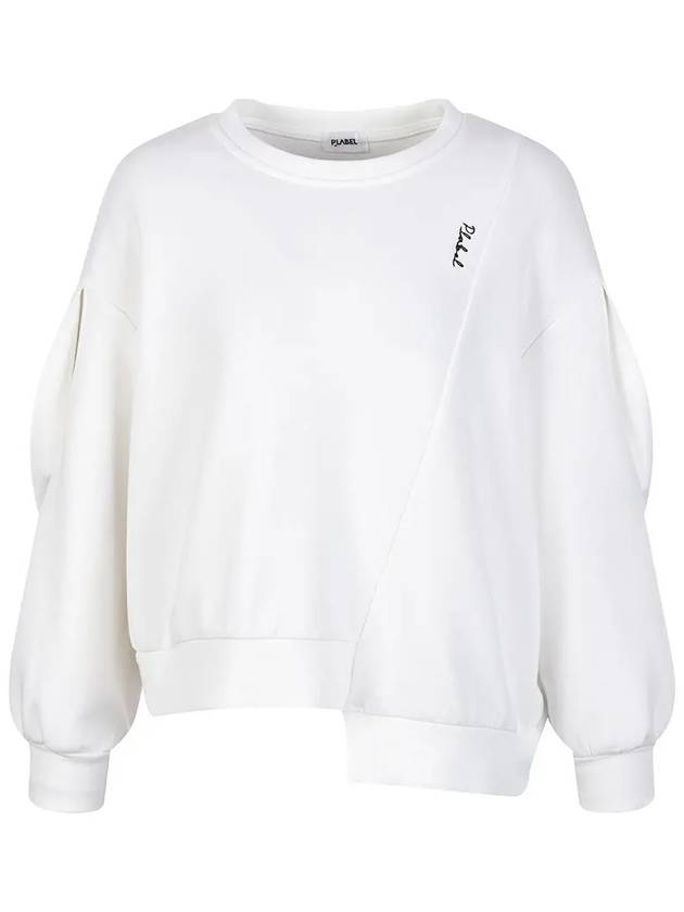 Uncut hem sweatshirt MW3AE400 - P_LABEL - BALAAN 7