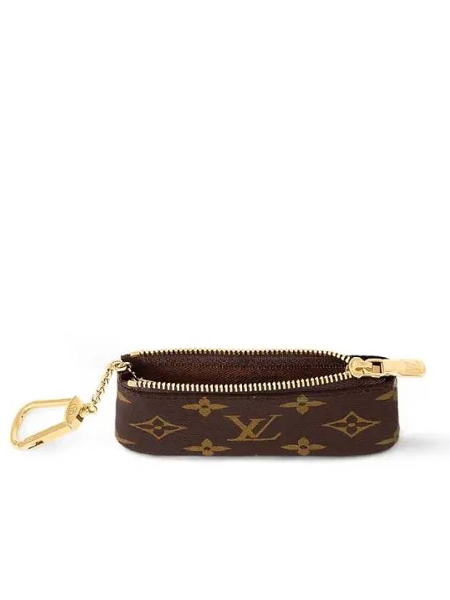 Monogram Key Pouch Brown - LOUIS VUITTON - BALAAN 5