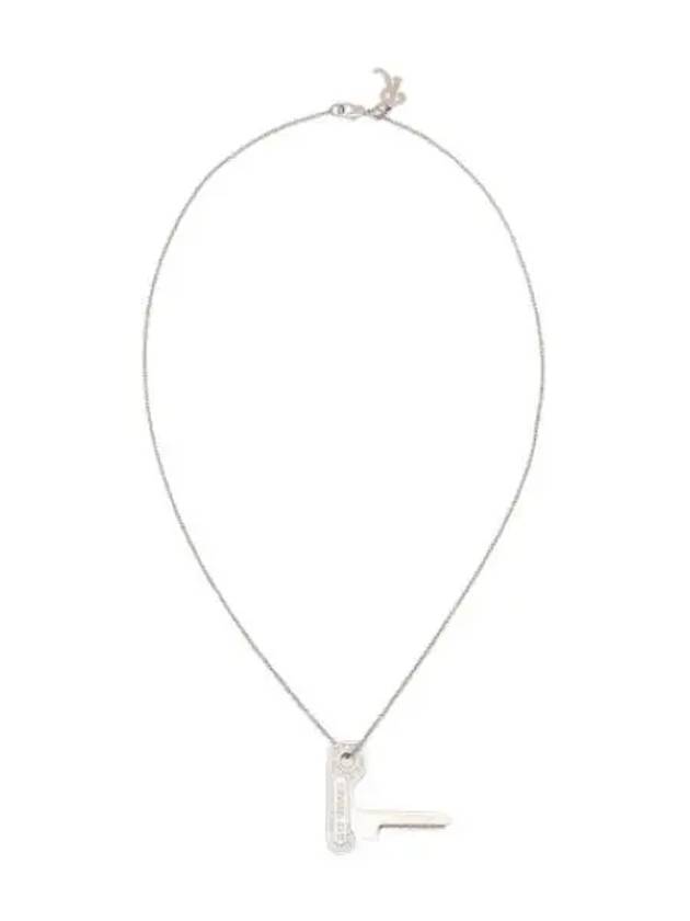 key pendant necklace silver accessories - RAF SIMONS - BALAAN 1