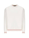 Crew Neck Cotton Sweatshirt White - LORO PIANA - BALAAN 1