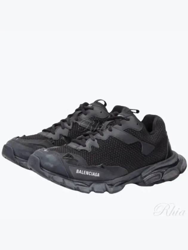 Track 3 Low-Top Sneakers Black - BALENCIAGA - BALAAN 2