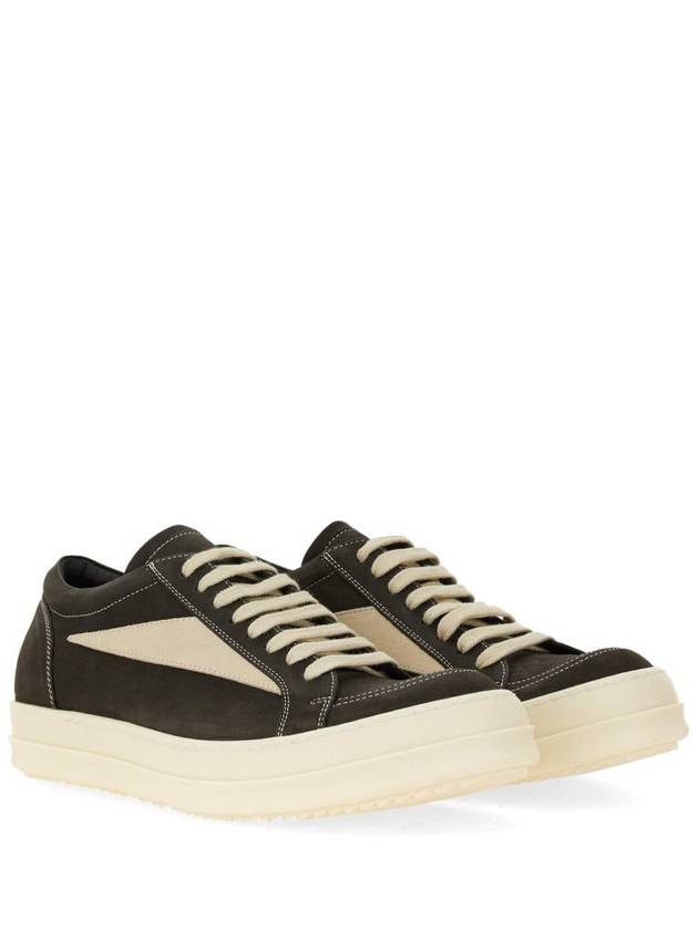 Rick Owens Leather Sneaker - RICK OWENS - BALAAN 2