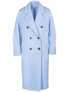 Women's Madame 2 Double Coat Blue - MAX MARA - BALAAN 2