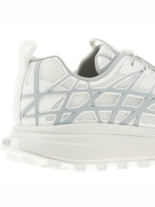 B31 Runner Technical Mesh Rubber Warped Low Top Sneakers White - DIOR - BALAAN 11