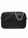 Star Glossy Lambskin Mini Cross Bag Black - GOLDEN GOOSE - BALAAN 2