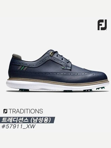 FJ Traditions FJ TRADITIONS Golf Shoes 57911 XW Navy Navy Green 10 Order 15mm smaller - FOOTJOY - BALAAN 1