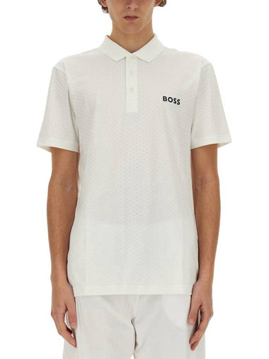 POLO WITH LOGO - HUGO BOSS - BALAAN 1