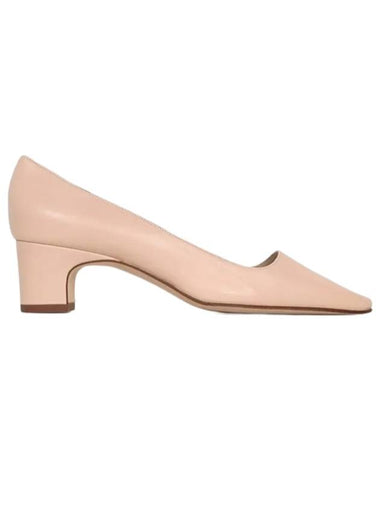 Silierasopla Pumps Heel 50mm Cream - MANOLO BLAHNIK - BALAAN 1