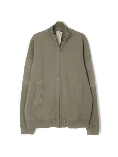 Felpa Aperta Zip-up Jacket Khaki - TEN C - BALAAN 1