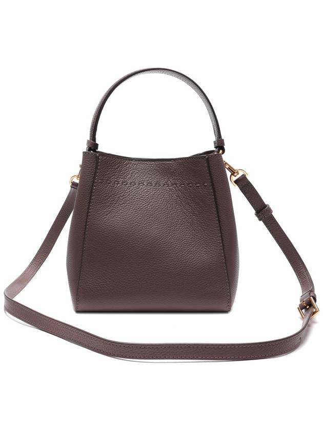 McGraw Small Tote Bag Brown - TORY BURCH - BALAAN 5