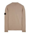 Wappen Patch Crew Neck Cotton Knit Top Grey - STONE ISLAND - BALAAN 4