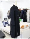 Black long coat 34 140M03A1116 - DIOR - BALAAN 2