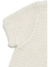 Women's Tie Front Knit Cardigan Off-White - A.P.C. - BALAAN 5