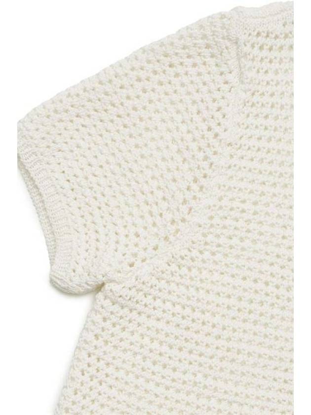 Women's Tie Front Knit Cardigan Off-White - A.P.C. - BALAAN 5