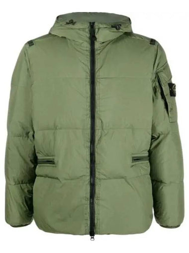 Wapen Patch Crinkle Lab Labs Down Padding Olive 771540223 - STONE ISLAND - BALAAN 1