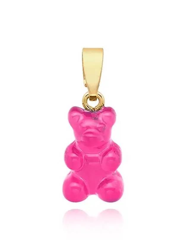 NOSTALGIA BEAR LOLLIPOP CLASSIC CONNECTOR Nostalgia Haribo bear lollipop pendant charm - CRYSTAL HAZE - BALAAN 1