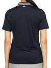 Women's Sammy Polo Shirt Navy - J.LINDEBERG - BALAAN 5