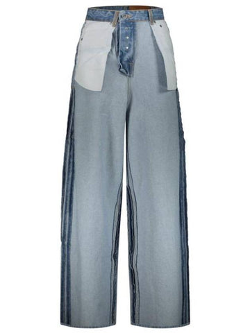 Denim Straight Pants UE54PA320N 2801 BLUE - VETEMENTS - BALAAN 1