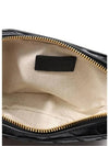 Teen Intrecciato Zipper Calfskin Pouch Black - BOTTEGA VENETA - BALAAN 4