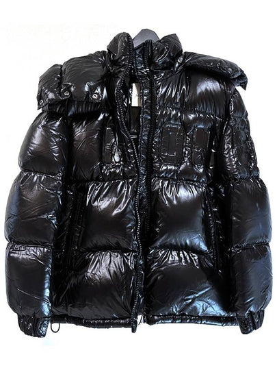 Guernic Embossed Logo Padding Black - MONCLER - BALAAN 2