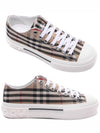 Vintage Check Cotton Sneakers Archive Beige - BURBERRY - BALAAN 3