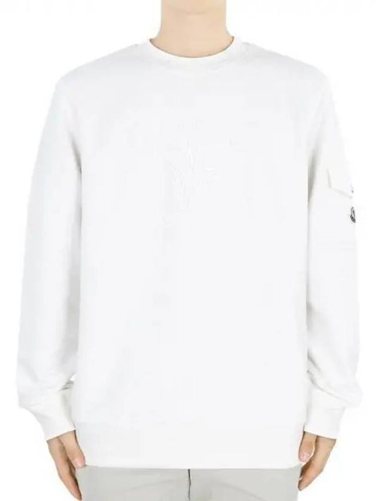 cotton sweatshirt white - MONCLER - BALAAN 2