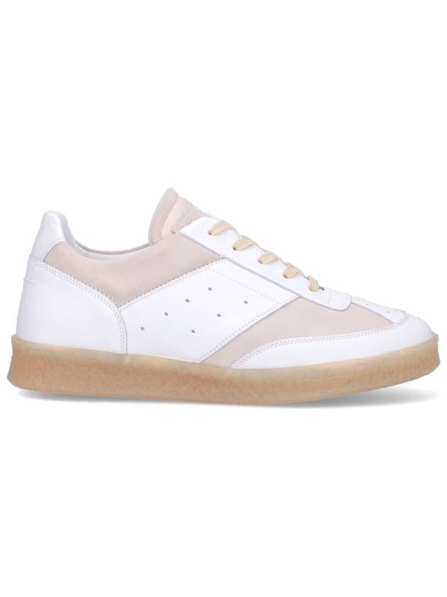 6 Court Leather Low Top Sneakers White - MAISON MARGIELA - BALAAN 2