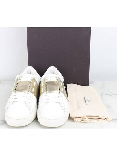 Hidden Rockstud Gold Sneakers 36 5 235 - VALENTINO - BALAAN 2