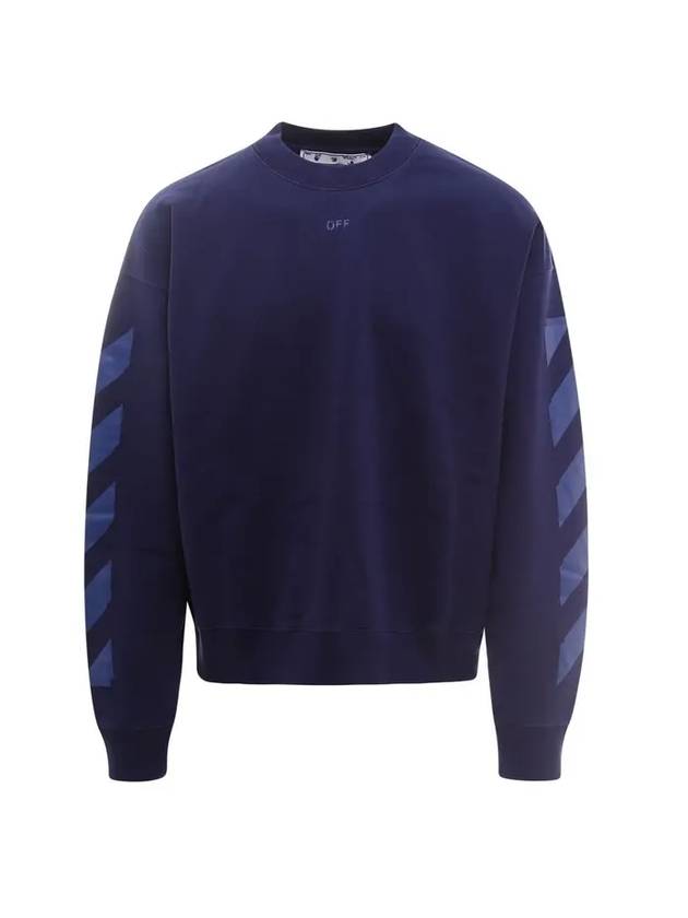 Rubber Arrow Skate Sweatshirt Blue - OFF WHITE - BALAAN 1