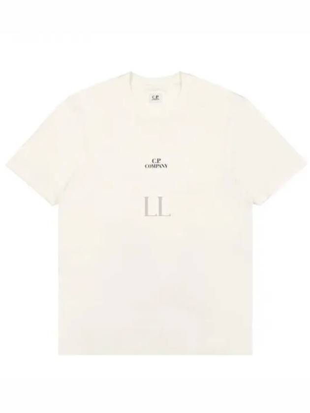 30/1 Jersey Graphic Short Sleeve T-Shirt White - CP COMPANY - BALAAN 2