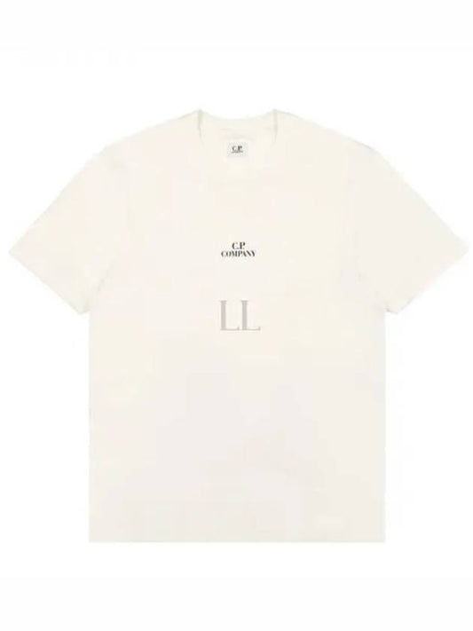 30/1 Jersey Graphic Short Sleeve T-Shirt White - CP COMPANY - BALAAN 2