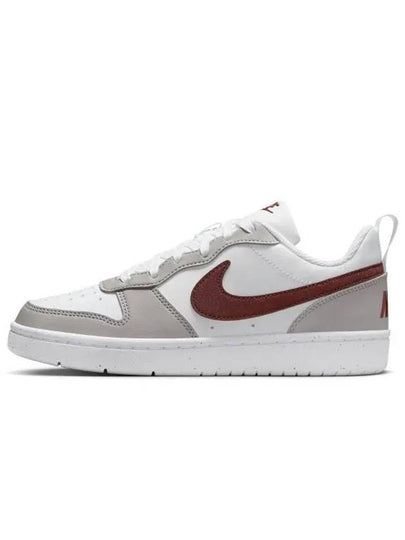 Court Borough Recraft Low Top Sneakers White Grey - NIKE - BALAAN 2