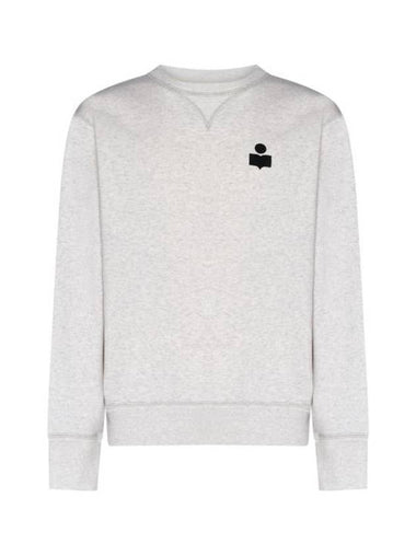 Mike Logo Cotton Sweatshirt White - ISABEL MARANT - BALAAN 1