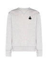 Mike Logo Cotton Sweatshirt White - ISABEL MARANT - BALAAN 1