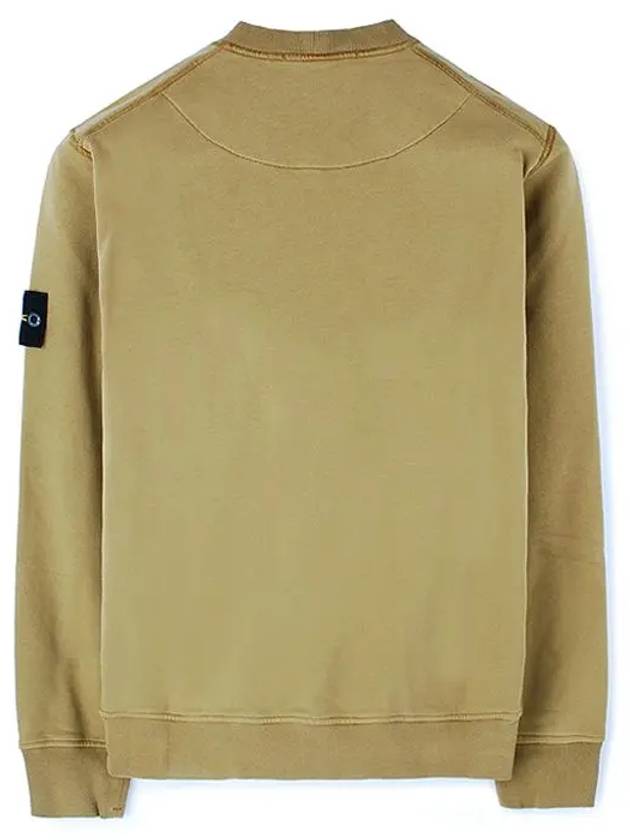 Wappen Patch Crew Neck Sweatshirt Dark Beige - STONE ISLAND - BALAAN 3