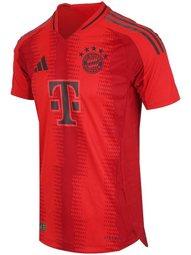 Bayern 24/25 Home Authentic Jersey Uniform Short Sleeve T-Shirt Red - ADIDAS - BALAAN 1