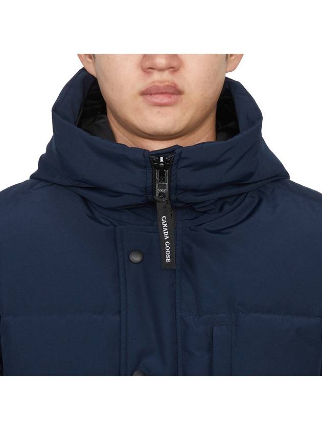 Carson Hooded Padding Parka Atlantic Navy - CANADA GOOSE - BALAAN 7