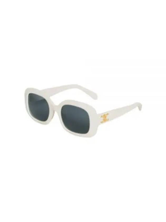 Eyewear Triomphe 10 Acetate Sunglasses White - CELINE - BALAAN 2